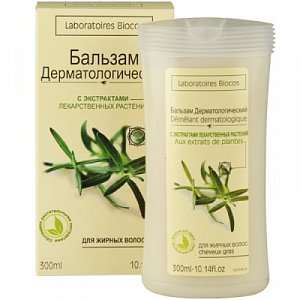 Laboratoires Biocos Бальзам дерматологический Лекарственные травы 300 мл, для жирных волос