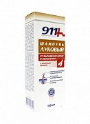 911 Шампунь луковый против выпадения волос Красный перец 150 мл 911 Шампунь луковый против выпадения волос Красный перец 150 мл