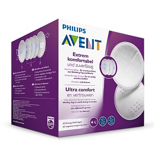 Avent Вкладыши для бюстгальтера одноразовые 60 шт.
