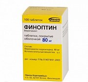 Финоптин 80 мг n100 таб.