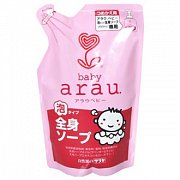 Saraya Arau Baby Детское мыло-пенка 257162 запасной блок, 400 мл