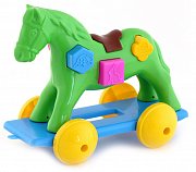 Poltoys Каталка-сортер Лошадка