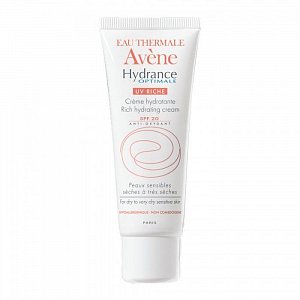 Avene Hydrance Optimale UV Riche Крем насыщенный увлажняющий для сухой кожи SPF20 40 мл