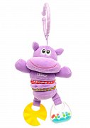 Chicco Игрушка-погремушка мягкая Счастливый бегемотик 3м+