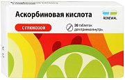 Аскорбиновая кислота с глюкозой таблетки 20 шт. Обновление Реневел Аскорбиновая кислота с глюкозой таблетки 20 шт. Обновление Реневел