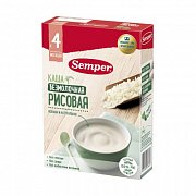 Semper Каша Рисовая безмолочная с 4 мес. 180 г