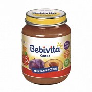 Bebivita Пюре Слива 100 г с 5 мес.