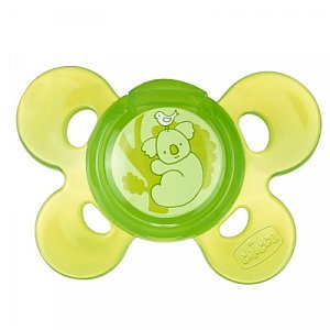 Chicco Physio Comfort Пустышка силиконовая Коала Зеленая 12м+