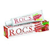 R.O.C.S. Teens Зубная паста Земляника с 8 лет 74 г R.O.C.S. Teens Зубная паста Земляника с 8 лет 74 г