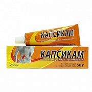 Капсикам мазь для наружного применения туба 50 г Капсикам мазь для наружного применения туба 50 г