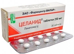 Целанид таблетки 0,25 мг 30 шт.