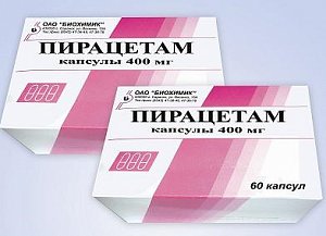 Пирацетам капсулы 400 мг 60 шт. Биохимик