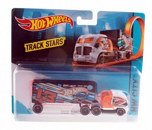 Hot Wheels Трейлер с транспортом Speed Fleet BFM60/BFM62