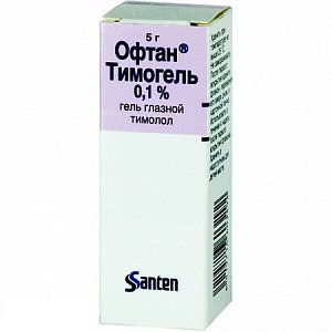 Офтан Тимогель гель глазной 0,1% 5 г