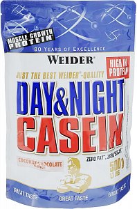 Weider day&night casein Шоколад-кокос пакет 500 г