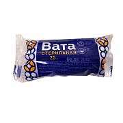 Вата стерильная хирургическая 25г Амелия
