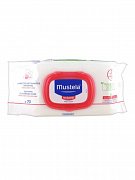 Mustela Bebe Салфетки влажные очищающие успокаивающие для тела 70 шт.