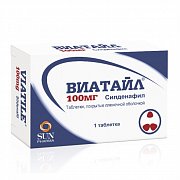 Виатайл таблетки покрытые пленочной оболочкой 100 мг 1 шт. Виатайл таблетки покрытые пленочной оболочкой 100 мг 1 шт.