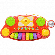 Умка 2008-07 Электропианино Маша И Медведь С Микрофоном, Свет, Звук