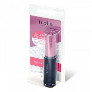 Интим Минивибратор розовый IROHA Stick