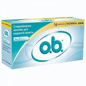 o.b. Original Тампоны Normal 16 шт.