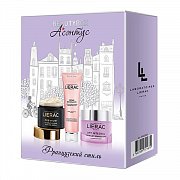 Lierac Набор Французский стиль: Премиум Крем бархатистый Анти-Аж Абсолю 15 мл+Lift Integral Крем-лифтинг ремоделирующий дневной 15 мл+Крем пенящийся 30мл