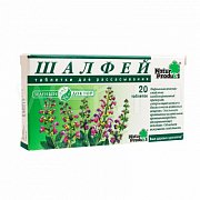 Шалфей таблетки для рассасывания 20 шт. Шалфей таблетки для рассасывания 20 шт.