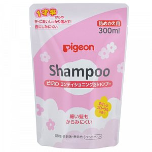 Pigeon Шампунь-пенка для детей сменный блок с 18 мес. 300 мл