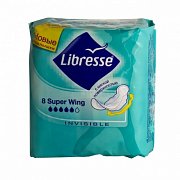 Либресс Инвизибл винг Супер драй прокладки  8шт