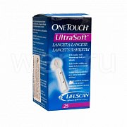 One Touch Ultra Soft Ланцеты 25 шт. One Touch Ultra Soft Ланцеты 25 шт.