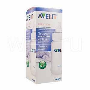 Avent 86070 бутыл.д/кормления 330мл 330мл