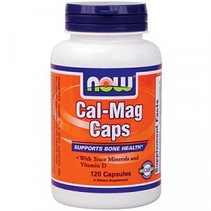 NOW Кальций-Магний капсулы 120 шт. (БАД)