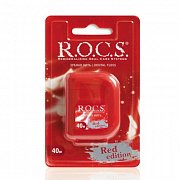 R.O.C.S. Зубная нить Red edition 40 м