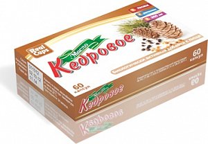 Масло кедровое капсулы 0,3 г 60 шт. Реалкапс (БАД)