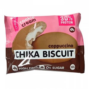 Протеиновое бисквитное печенье 50г Chika Biscuit капучино Chikalab