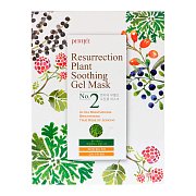 Petitfee Маска гидрогелевая для лица восстанавливающая с растительными экстрактами 30 г