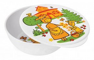 Мир детства 17304 тарелочка глубокая "коровкины истории"