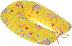 Фэст Подушка Многофункц для Беременных И Кормящих (На Жёлтом Зоопарк)