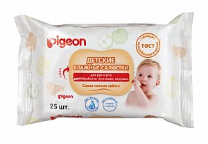Pigeon Салфетки влажные детские 25 шт.