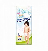 Mepsi Подгузники с рельефным слоем 9-16 кг 38 шт.