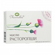Масло расторопши капсулы 300 мг 200 шт. Миролла (БАД)