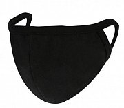 Маска гигиеническая многоразовая нестерильная анатомической формы черная 1 шт. в комплекте с одноразовыми фильтрами 20 шт.