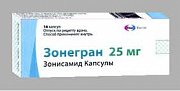 дубльЗонегран капсулы 25 мг 14 шт дубльЗонегран капсулы 25 мг 14 шт