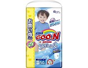 GooN Подгузники-трусики для мальчиков р.XL 12-20 кг 50 шт.