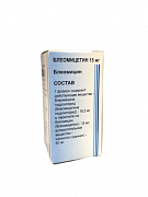 Блеомицетин лиофилизат для приготовления раствора для инъекций 15 мг флакон 1 шт.
