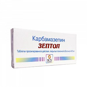 Зептол таблетки пролонгированного дейсвия покрытые пленочной оболочкой 400 мг 30 шт.