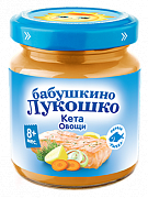 Бабушкино Лукошко Пюре рагу Кета Овощи 100 г