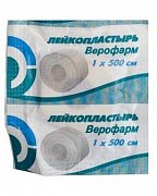 Лейкопластырь 1 см х 500 см Верофарм Лейкопластырь 1 см х 500 см Верофарм