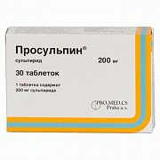 Просульпин таблетки 200 мг 30 шт. Просульпин таблетки 200 мг 30 шт.