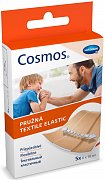 Cosmos Пластырь текстильный эластичный 6х10 см 5 шт. Cosmos Пластырь текстильный